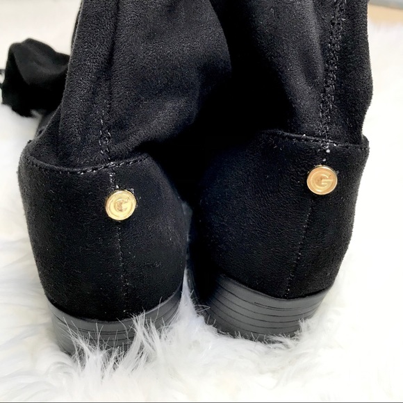 Guess-GiGi Mia-Black Over the Knee Boots-NWT- 5.5 - Picture 4 of 6